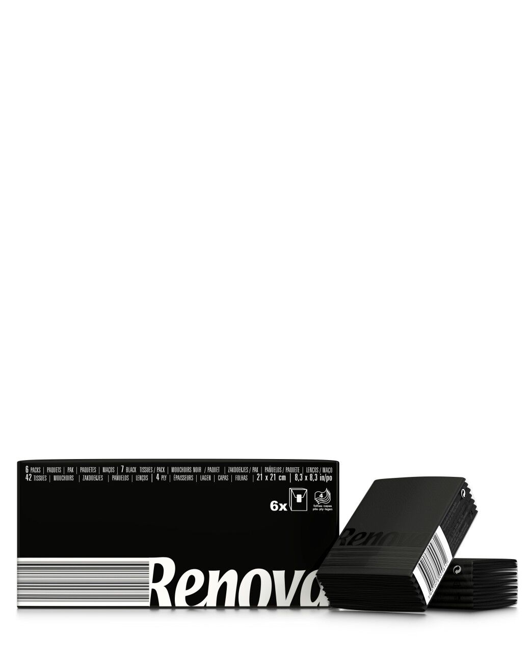 Black Pocket Tissues